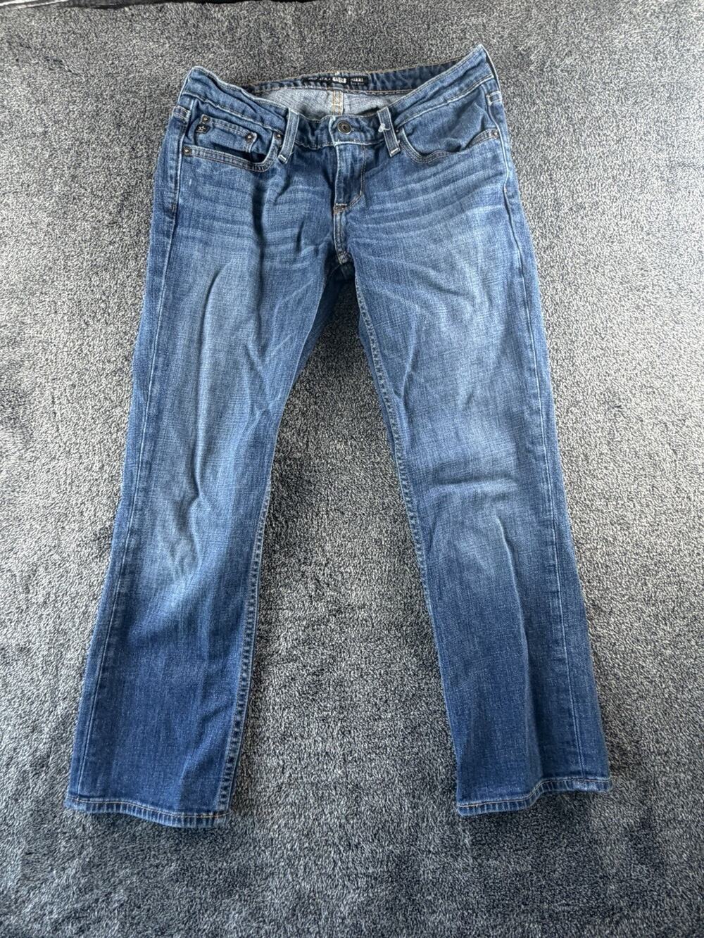 Y2K Big Star 1974 Rikki Low Rise Crop Jeans Women’s Size 27 25 Inch Inseam